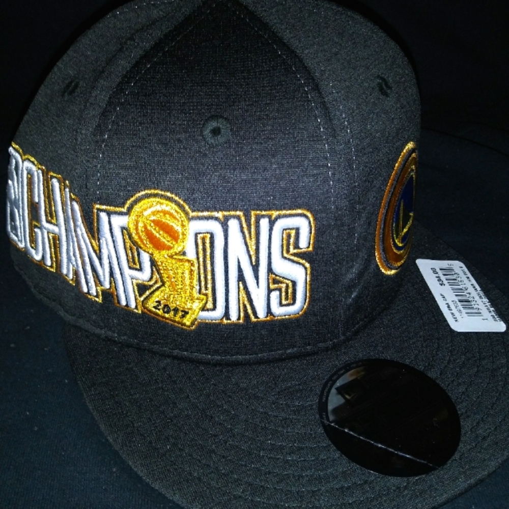 NBA Warriors Championship Hat 🏆
